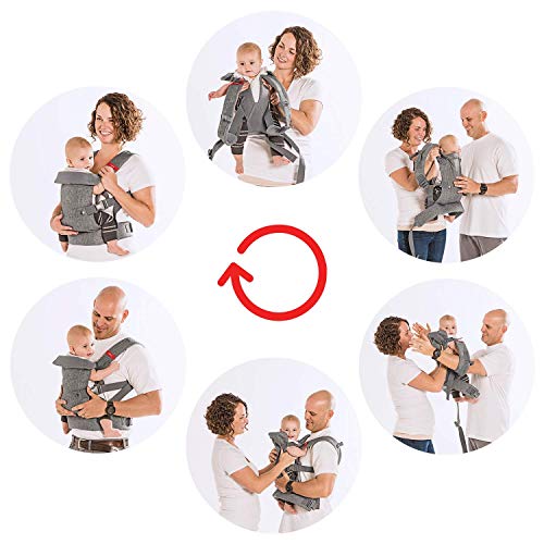 You+ME 4-in-1 Ergonomic Baby Carrier Newborn to Toddler