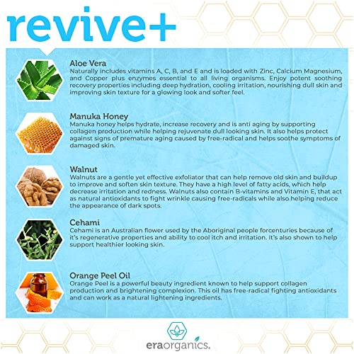 Era Organics Microdermabrasion Facial Scrub & Face Exfoliator