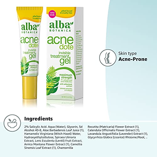 Alba Botanica Acnedote Maximum Strength Invisible Treatment Gel