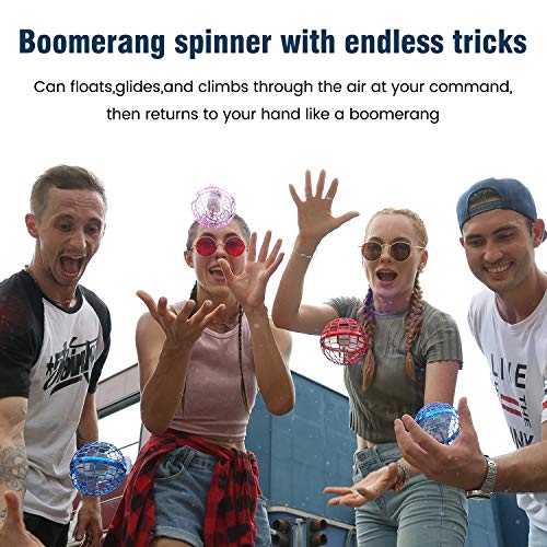 Flying Ball Toys, New-2022 Upgraded Rechargeable Boomerang Spinner