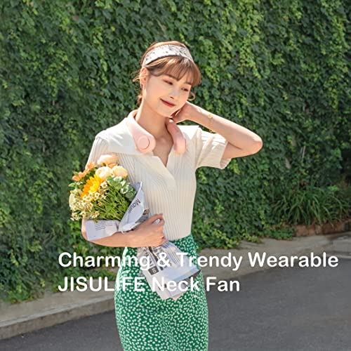 JISULIFE Portable Neck Fan, Hands Free Bladeless Fan