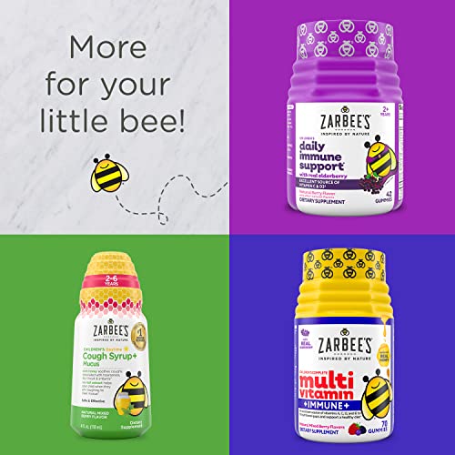 Zarbee's Kids Melatonin Gummy, Drug-Free & Effective Bedtime Childrens Sleep Aid Supplement