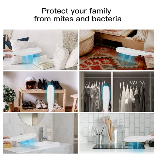 Mosalogic Portable UV C Sanitizing Wand Rechargeable Disinfecting Lamp