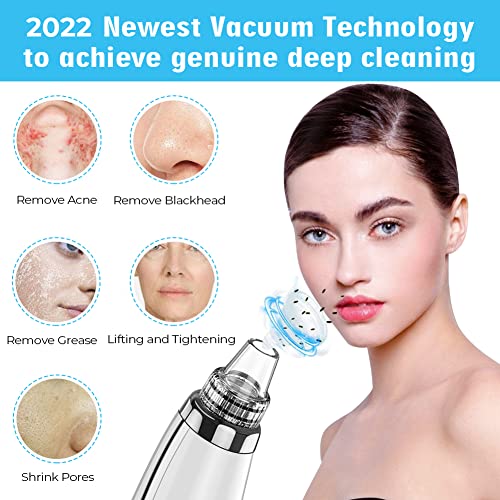 2022 Newest Blackhead Remover Pore Vacuum,Upgraded Facial Pore Cleaner
