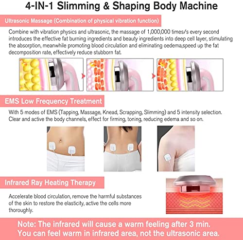 3 in 1 Body Slimming Device, Multifunction High Frequency Facial Machine