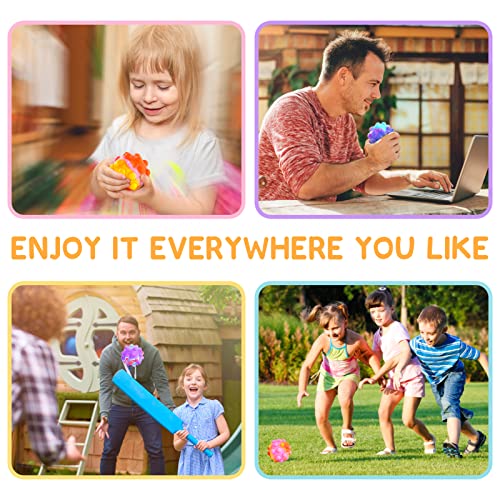 Pop Ball It Fidget Toys 4 PCS Anti-Pressure Popper Sensory Toys