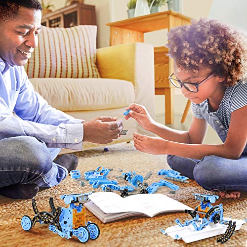 Sillbird STEM Projects 12 in 1 Solar Robot Toys for Kids