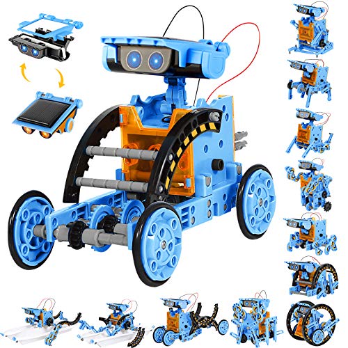 Sillbird STEM Projects 12 in 1 Solar Robot Toys for Kids